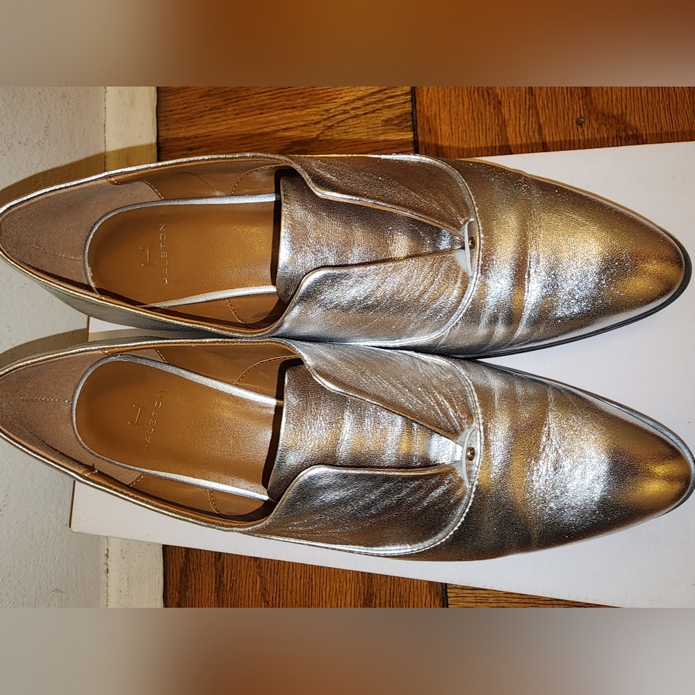 Halston Silver Loafer - Picture 2 of 8